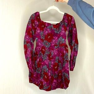 Long Sleeve Floral Dress